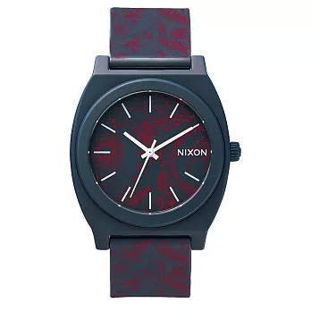 NIXON TIME TELLER P躍動普普個性腕錶-花草紋