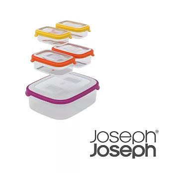 Joseph Joseph 彩虹密封收納盒(五件組)-40050