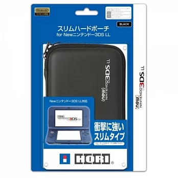 HORI NEW 3DSLL 硬殼收納包 黑色 (3DS-422)