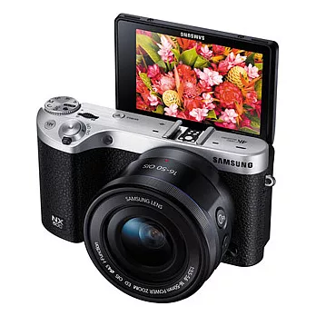 Samsung NX500 16-50mm 變焦鏡組 (公司貨)+32G C10卡+原廠電池(含標配共兩顆)+大吹球清潔組+專用拭鏡筆+保護鏡+HDMI+相機包-黑色