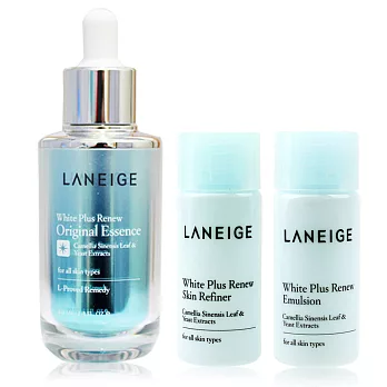 LANEIGE 蘭芝 鑽采淨白還原精華超值組