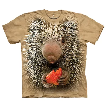 【摩達客】美國進口The Mountain Smithsonian系列 豪豬寶寶 純棉環保短袖T恤[現貨+預購]XL青少年版