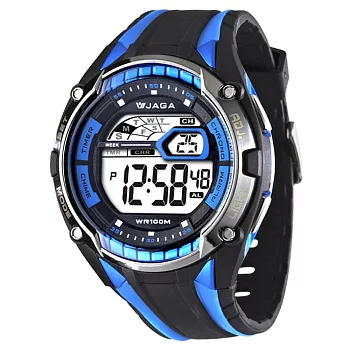 JAGA(捷卡) 超級戰將多功能電子錶-M980-AE