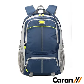 CARANY 卡拉羊 36L 大容量 電腦隔層輕量後背包 書包 雙肩包 (深藍) 58-0008