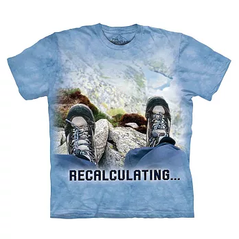 【摩達客】美國進口The Mountain Life 戶外系列 重新計算 純棉環保短袖T恤[現貨+預購]S大人版