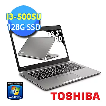 【TOSHIBA】 Z30-B-003002 13.3吋超輕薄筆電 (i3-5005U/4G/128GSSD/Win7 Pro)無