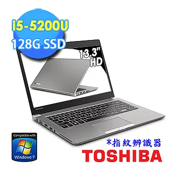 【TOSHIBA】Z30-B-004004 13.3吋超輕薄筆電 (i5-5200U/4G/128GSSD/Win7 Pro)無