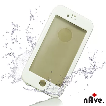 【nAve】iPhone6防水手機殼(白)