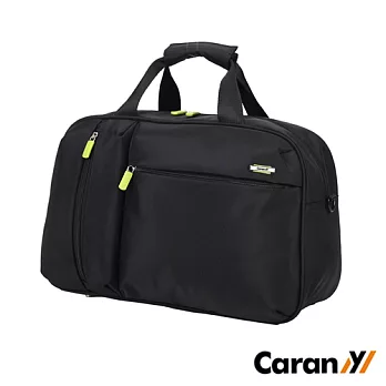 CARANY 卡拉羊 23L 拉桿套環 時尚休閒大容量輕量旅行袋 行李袋 (黑色) 58-0010