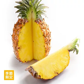 (預購7日到貨)【良品嚴選】大樹台農17號金鑽鳳梨3箱(每顆2斤/6顆/箱)預購7日到貨