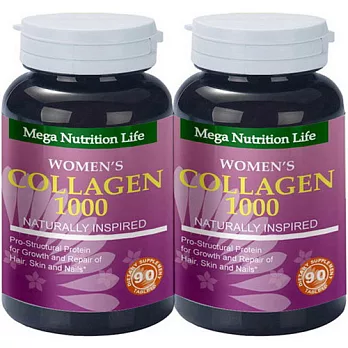 (2入特價組) 美國Mega 膠原蛋白錠狀食品90顆