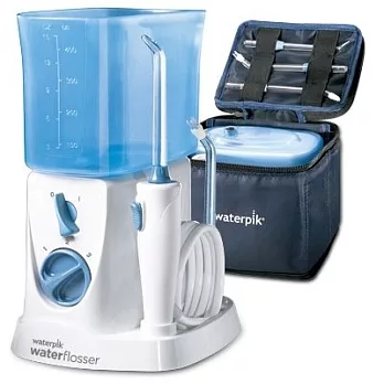 美國Waterpik 家/旅兩用高效能沖牙機WP-305W(平輸白裝版)/附收納袋