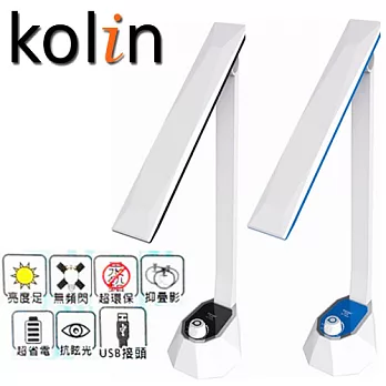 【歌林Kolin】LED旋鈕護眼檯燈KTL-SH300LD(任選)黑色