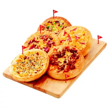 《黑貓探險隊 跨店任選專區》【Gopizza】五片組(恕不指定到貨日)