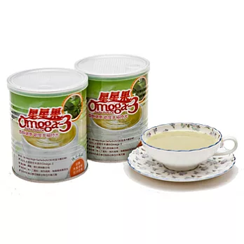 【健康主張】星星果粉Omega3營養素 300g(抹茶風味)