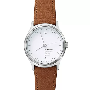 MONDAINE 瑞士國鐵設計系列腕錶-棕/26mm