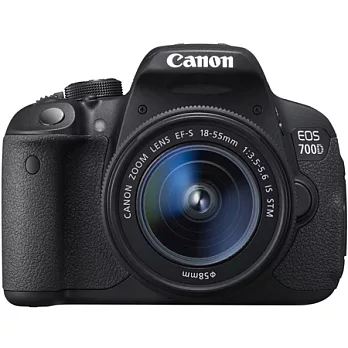 (平輸中文)Canon 700D+18-55mm STM 變焦鏡組-送32GC10卡+原電..共9好禮