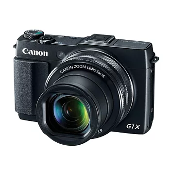 (公司貨)Canon G1X MARK II (MK2) 旗艦級類單眼相機-送32GC10卡+原包~5/31止~再送清潔組+保護貼+讀卡機