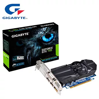 GIGABYTE 技嘉 N750OC-2GL 顯示卡
