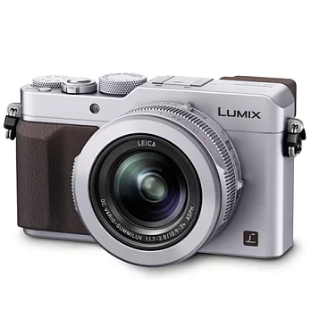 (平輸中文)Panasonic Lumix DMC-LX100-送32G+原電+原包+清潔組+保護貼/銀色