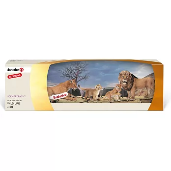 Schleich 史萊奇動物模型禮盒 獅子家族組(4入)