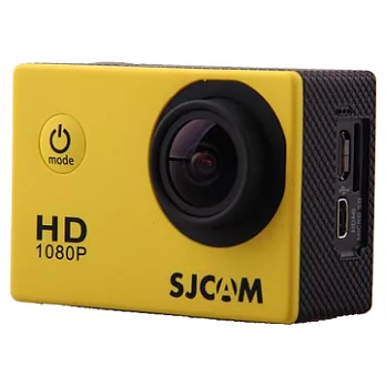 SJCAM 原廠 SJ4000 1080P 運動型攝影機 多色可選 弘豐公司貨保固一年 送原廠電池一顆黃色