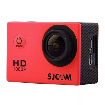 SJCAM 原廠 SJ4000 1080P 運動型攝影機 多色可選 弘豐公司貨保固一年 送原廠電池一顆紅色