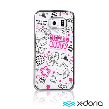 X-doria Galaxy S6 保護套Kitty 炫光凱蒂系列甜蜜凱蒂
