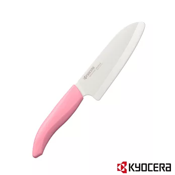 【KYOCERA】日本京瓷14cm陶瓷刀(粉紅)