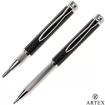 ARTEX 尊爵伸縮原子筆 烤漆碳纖維CARBON FIBER