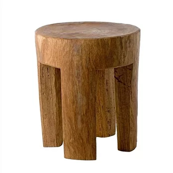 ﹝荷蘭 Pols Potten﹞Stool Round 4 Square Legs 天圓地方凳