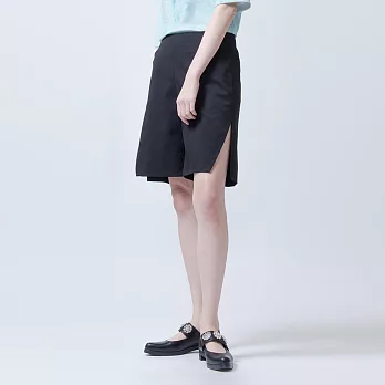 【iohll】側邊開衩短褲XS黑色