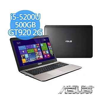 ASUS X555LJ《學生首選》i5-5200U 15.6吋 NV920 2G獨顯長效筆電【迷霧灰】