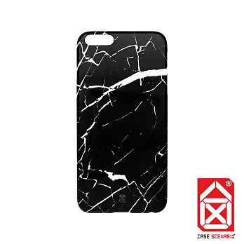 CASE SCENARIO 大理石紋 iPhone 6 4.7吋手機保護殼-黑色