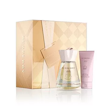 【BURBERRY】Baby Touch綿羊寶貝淡香水限量金禮盒(淡香水100ml+身體乳50ml)