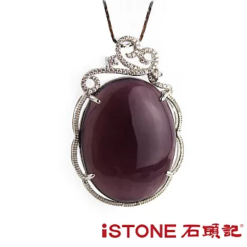 石頭記 幸福花園紫羅蘭玉髓項鍊