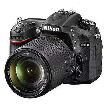 Nikon D7200 +18-140mm 單鏡組(公司貨)-32G C10記憶卡+原廠電池+專用遙控器+專用快門線+大吹球清潔組+拭鏡筆+專用相機包+減壓背帶+保護鏡-