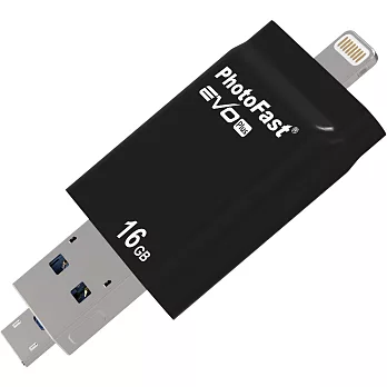 PhotoFast i-FlashDrive EVO PLUS 雙頭龍 16G iPhone/iPad/Android隨身碟