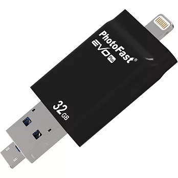 PhotoFast i-FlashDrive EVO PLUS 雙頭龍 32G iPhone/iPad/Android隨身碟