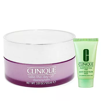 CLINIQUE 倩碧 紫晶卸妝膏(125ml)送三步驟洗面膠(溫和型)(30ml)