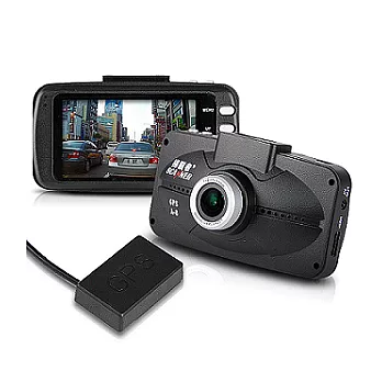 掃瞄者 A8 HDR 1080P高畫質 GPS測速行車記錄器 (送16G Class10記憶卡+免費基本安裝服務)