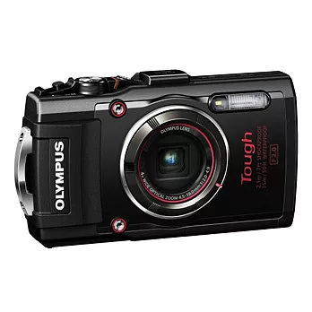 OLYMPUS TG-4 防水防衝擊大光圈相機(公司貨)-加送專用電池+清潔組+小腳架+讀卡機+保護貼-黑色