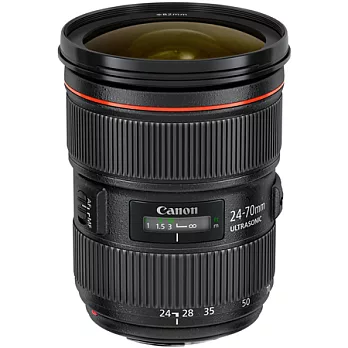 (公司貨)Canon EF 24-70mm F2.8 L II USM 標準變焦鏡-送TOKO濾鏡(82)..共3禮~原廠申請送收藏家電子防潮箱(5/31止)