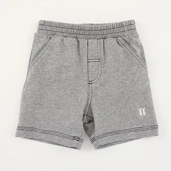 【愛的世界】休閒運動短褲-台灣製-95灰色
