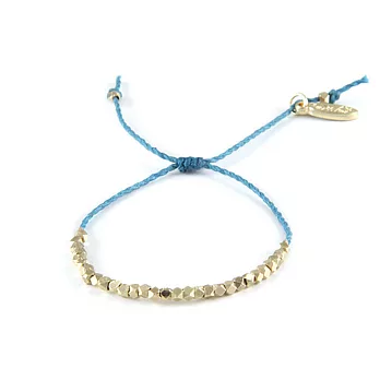 Ettika 美國品牌 幸運金塊手鍊 伸縮可調式 海洋藍