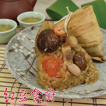 預購《紅豆食府獨規》飄香栗子粽(三包組，共六顆)