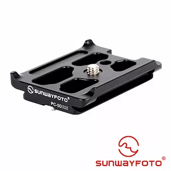 SUNWAYFOTO PC-5DIII專用機身快拆板(公司貨)