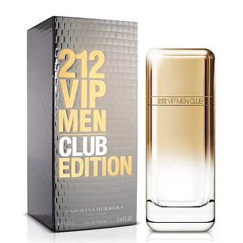 Carolina Herrera 212 VIP 電音派對男性淡香水(100ml)-送品牌針管隨機款