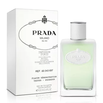 PRADA 經典鳶尾花女性淡香水-Tester(100ml)-送品牌針管