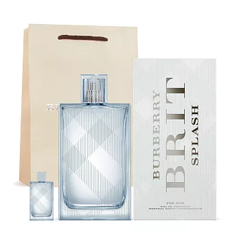 【BURBERRY】海洋風格男性淡香水50ml(贈同款小香5ml+紙袋)